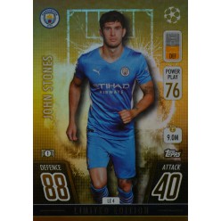 Topps Match Attax Champions League 2021/2022 GOLD Limited Edition John Stones (Manchester City)